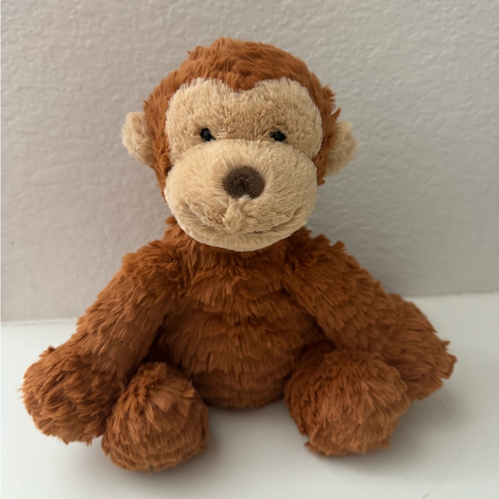 AUTHENTIC Jellycat Medium Fuddlewuddle Monkey- Retired Rare Sold out ONLY ONE